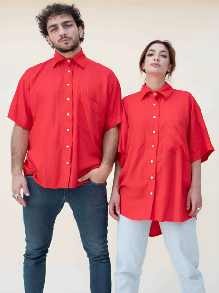 Camisa Roja unisex